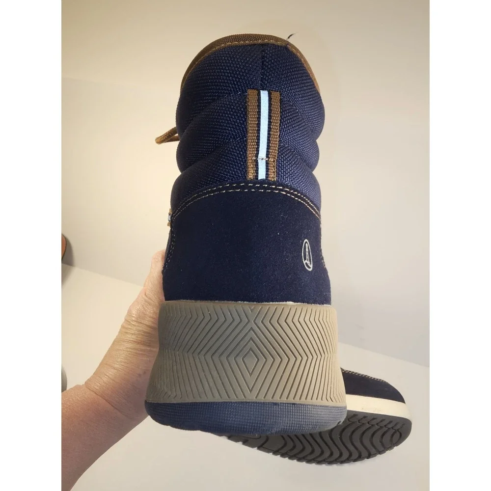 Lands' End Men's Transitional Insulated Winter Snow Boot - Radiant Navy US10.5‎